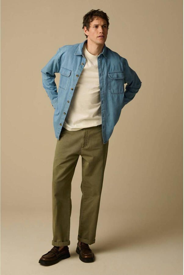 Sissy-Boy regular casual overhemd lichtblauw - Foto 3