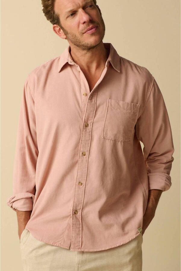 Sissy-Boy regular casual overhemd lichtroze