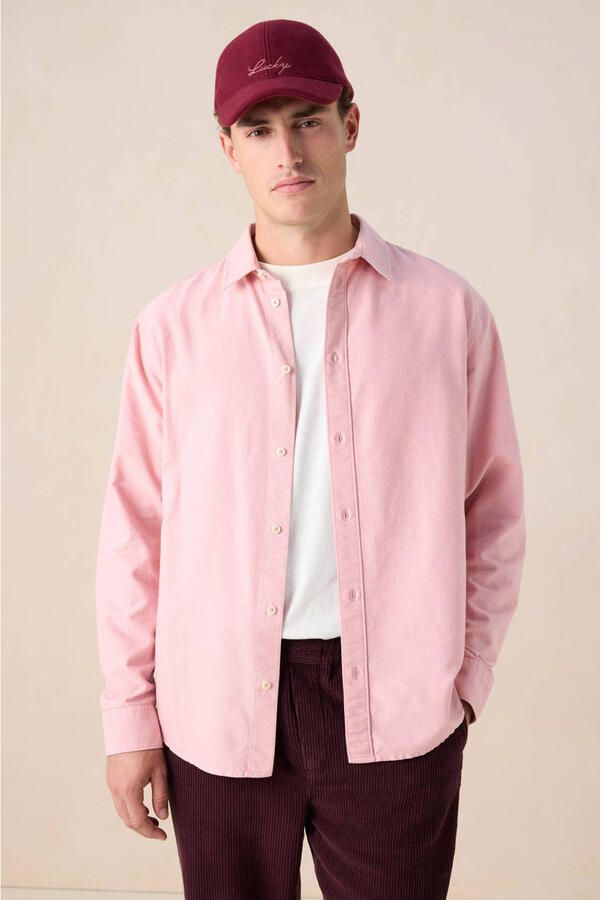 Sissy-Boy regular casual overhemd roze