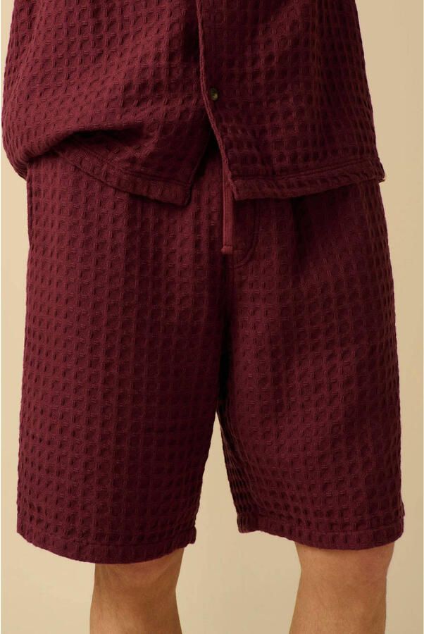 Sissy-Boy regular casual short donkerrood