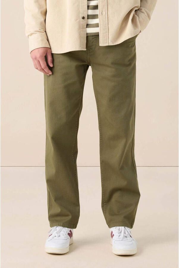 Sissy-Boy regular fit broek donkergroen