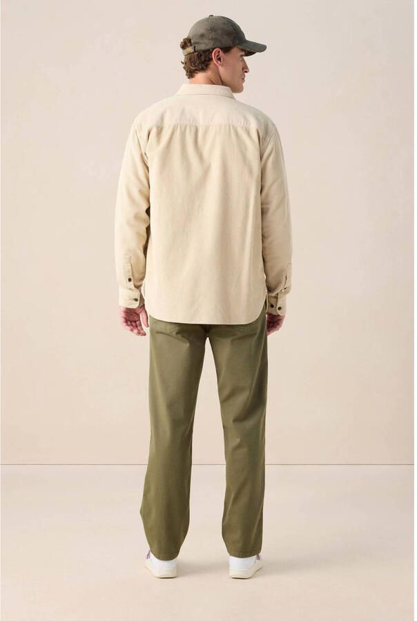 Sissy-Boy regular fit broek donkergroen - Foto 2