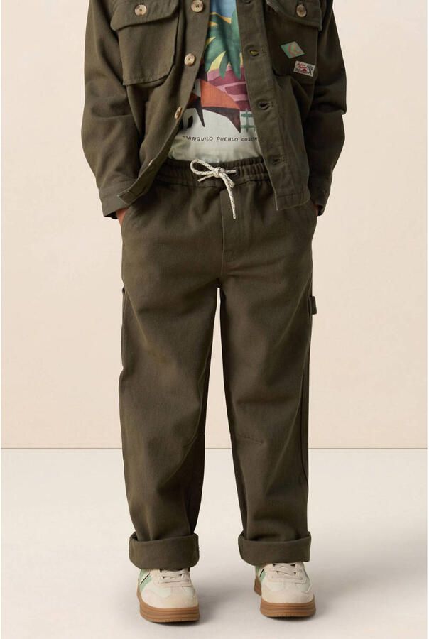 Sissy-Boy regular fit jeans olijfgroen