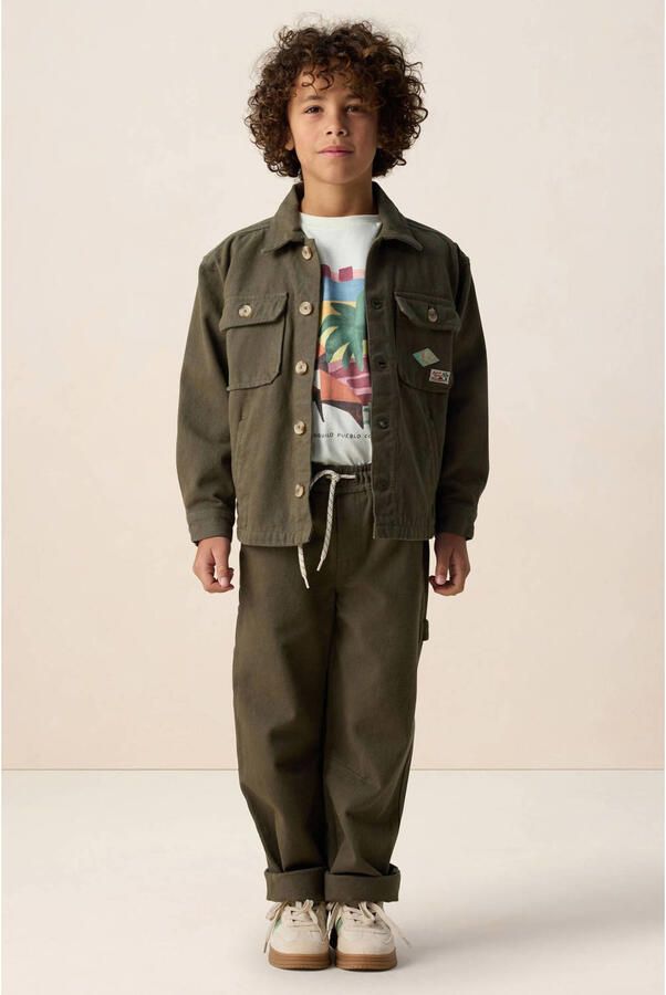 Sissy-Boy regular fit jeans olijfgroen - Foto 3