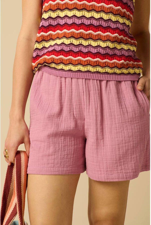 Sissy-Boy regular fit short lichtroze - Foto 3