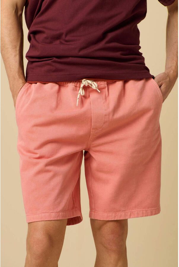 Sissy-Boy regular fit short met elastische boord roze