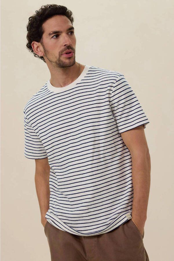 Sissy-Boy regular gestreepte T-shirt blauw - Foto 2