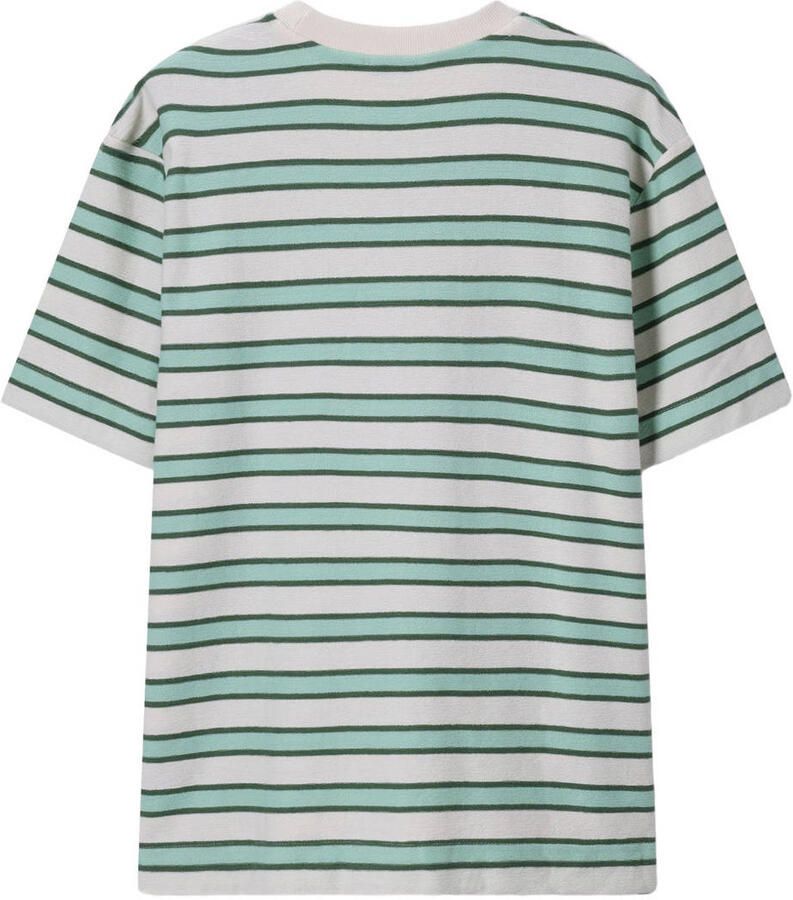 Sissy-Boy regular gestreepte T-shirt groen - Foto 2