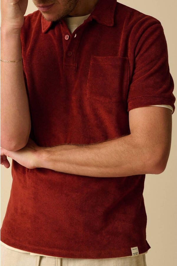 Sissy-Boy regular polo donkerrood