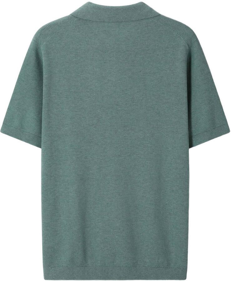 Sissy-Boy regular T-shirt fijn gebreid groen - Foto 2
