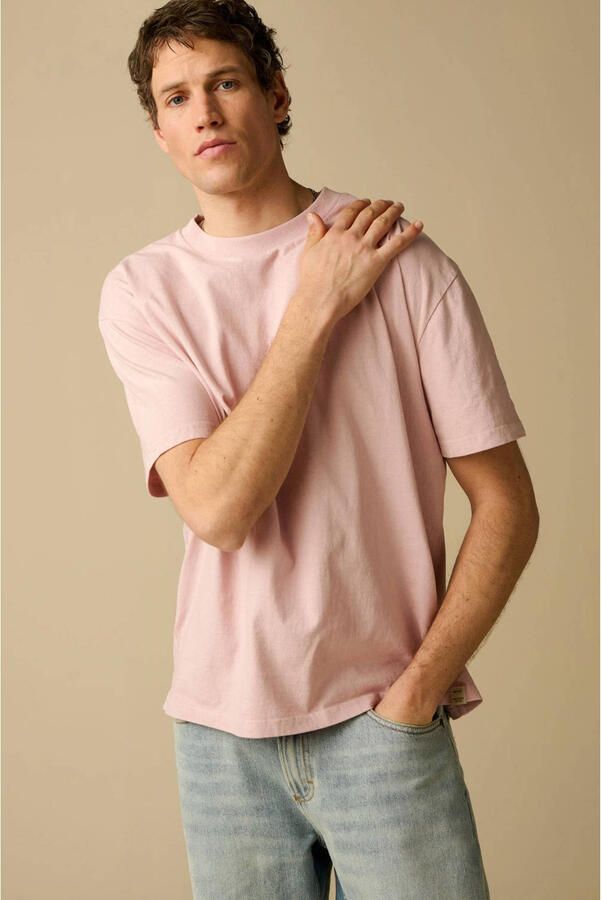 Sissy-Boy regular T-shirt met backprint roze