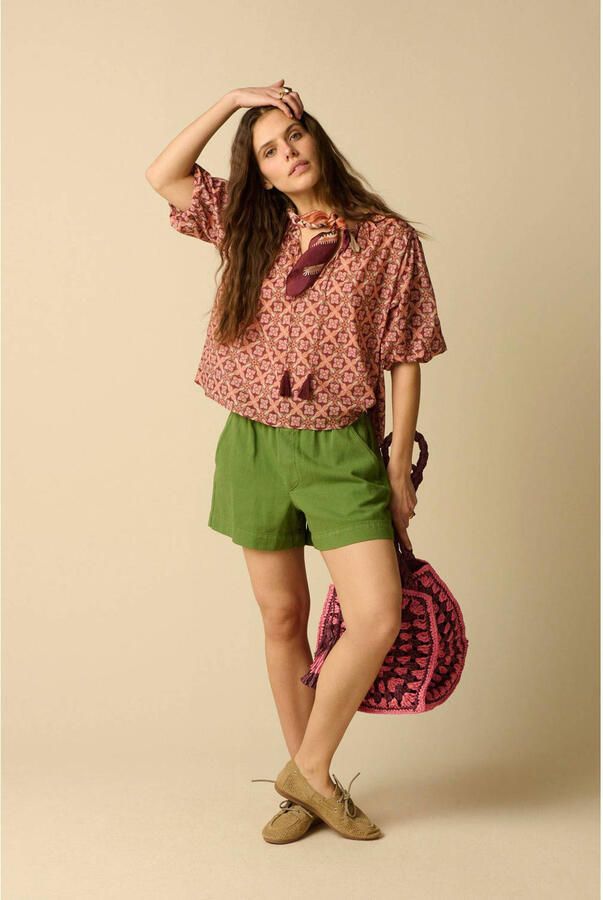 Sissy-Boy regular waist broek groen