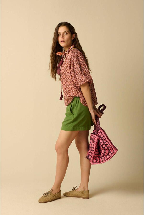 Sissy-Boy regular waist broek groen - Foto 3