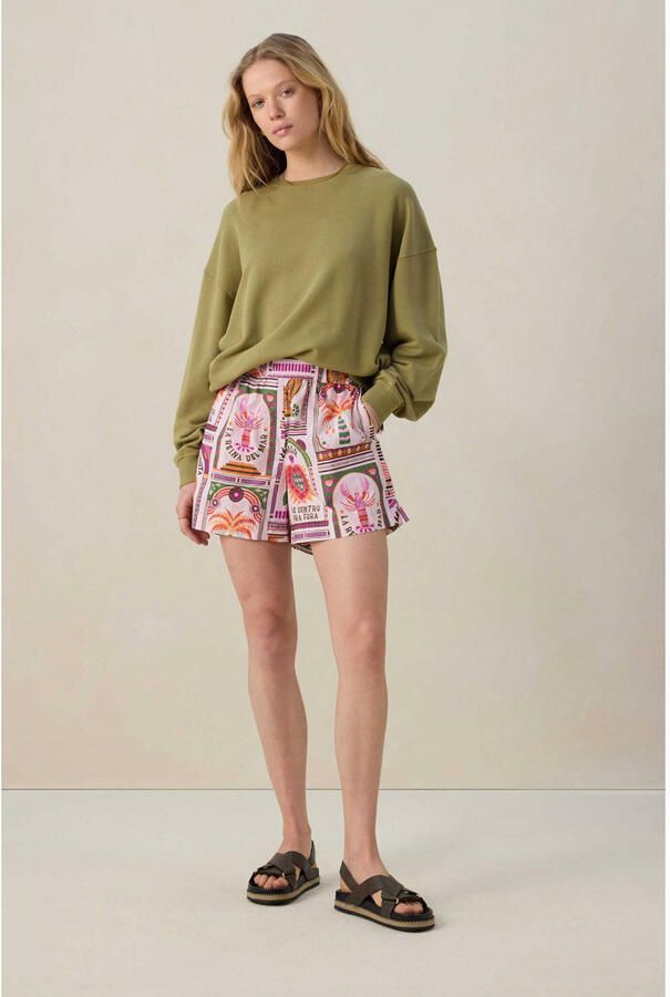 Sissy-Boy regular waist casual short lichtroze