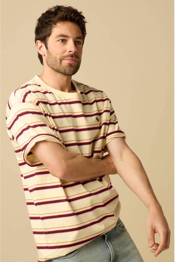 Sissy-Boy relaxed fit gestreept T-shirt wit