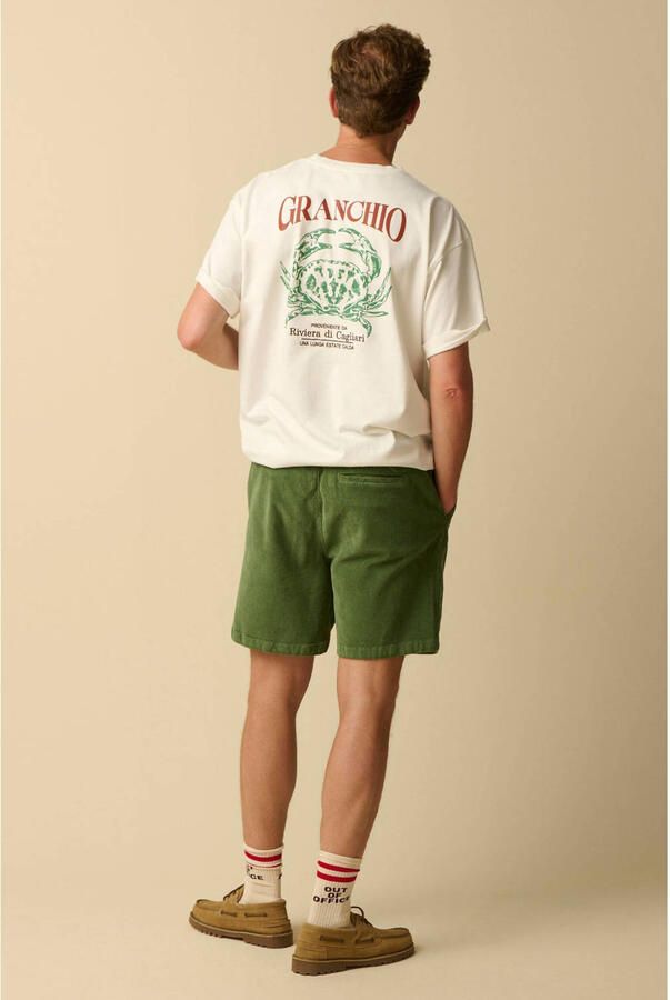 Sissy-Boy relaxed fit korte broek donkergroen - Foto 3
