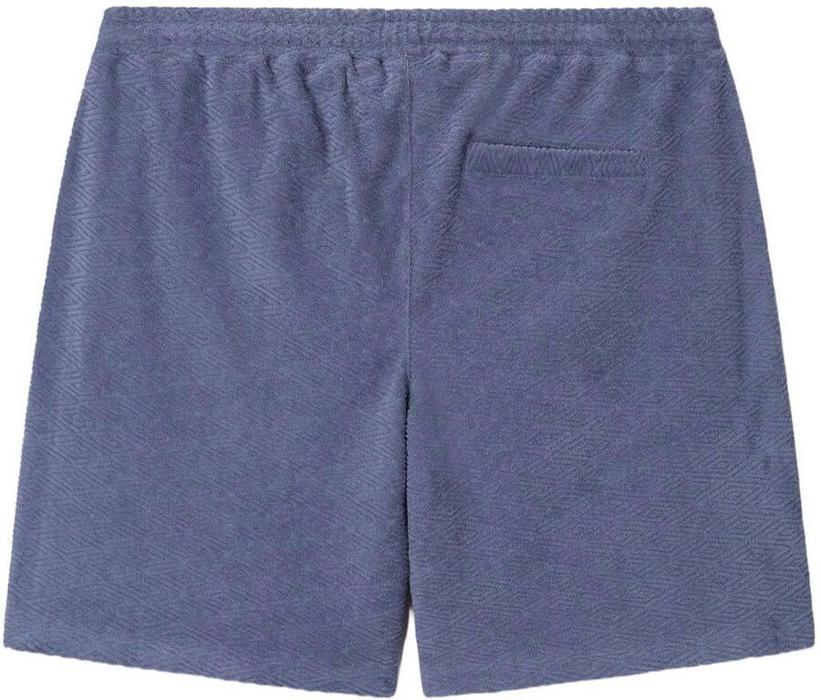 Sissy-Boy relaxed fit short met elastische boord en print donkerblauw - Foto 2