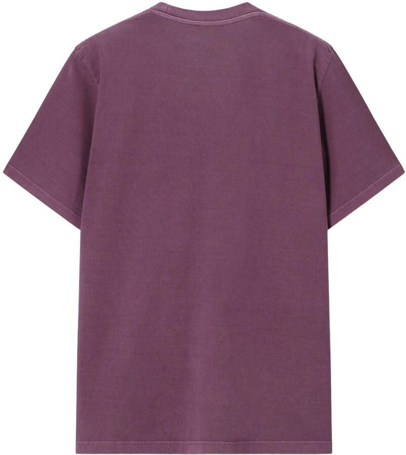 Sissy-Boy relaxed fit T-shirt met print donkerlila - Foto 2