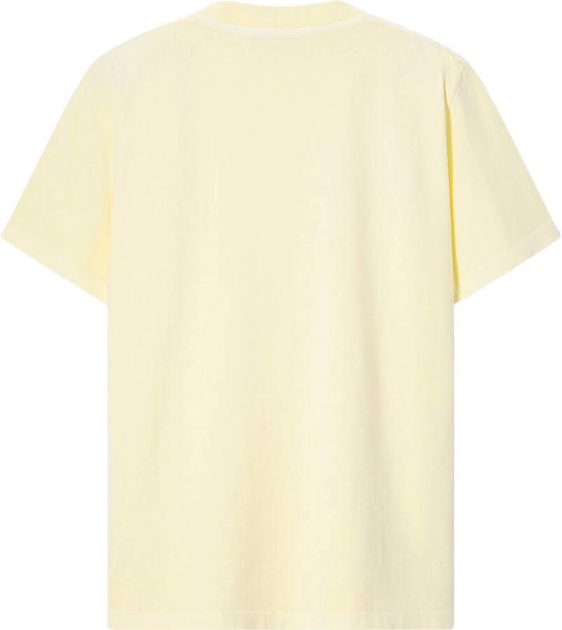 Sissy-Boy relaxed fit T-shirt met print lichtgeel - Foto 2