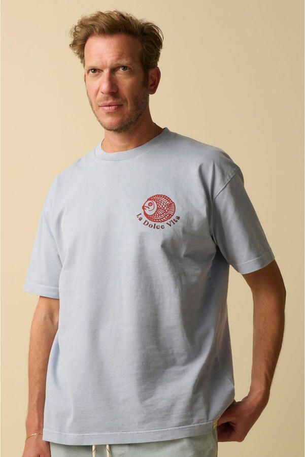 Sissy-Boy relaxed T-shirt blauw