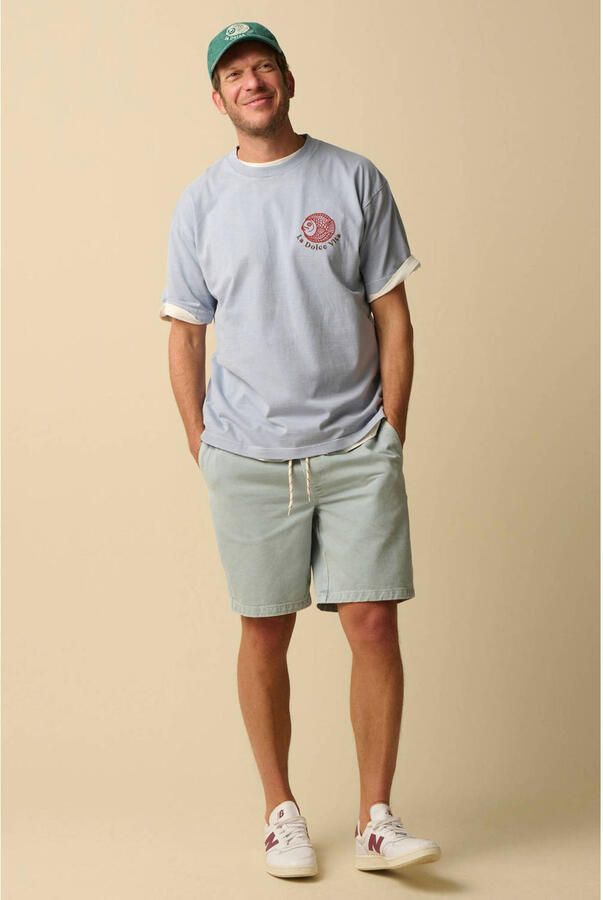 Sissy-Boy relaxed T-shirt blauw - Foto 2