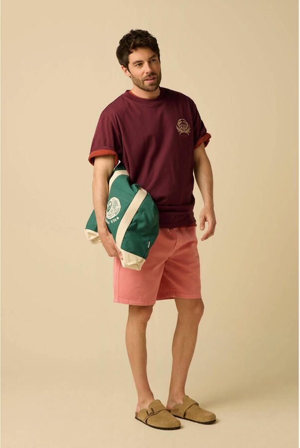 Sissy-Boy relaxed T-shirt donkerrood - Foto 2
