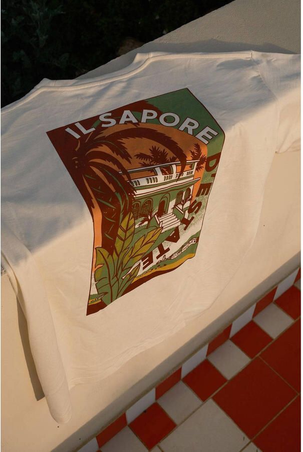 Sissy-Boy relaxed T-shirt met backprint ecru - Foto 2