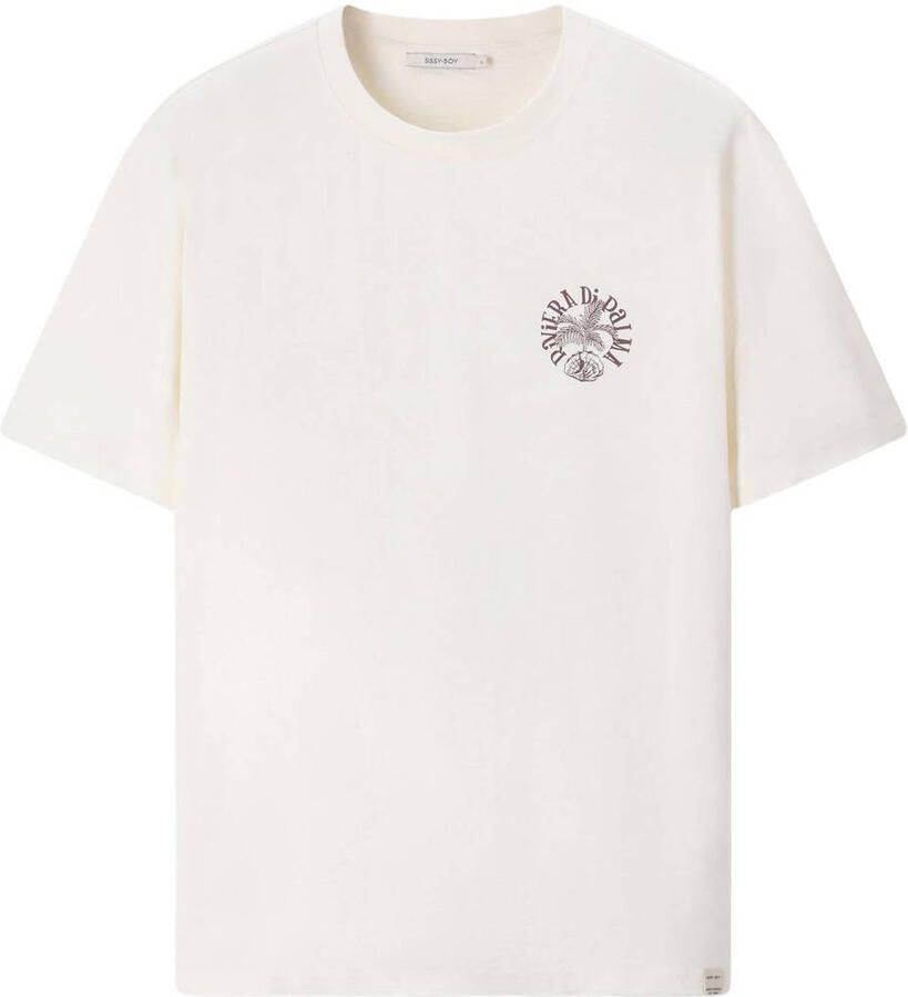 Sissy-Boy relaxed T-shirt met backprint wit