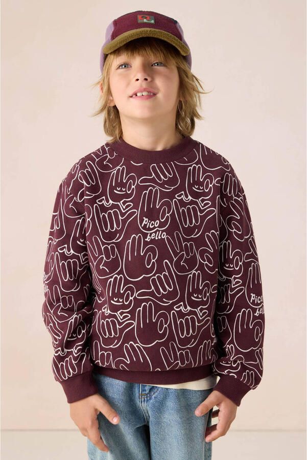 Sissy-Boy sweater donkerrood