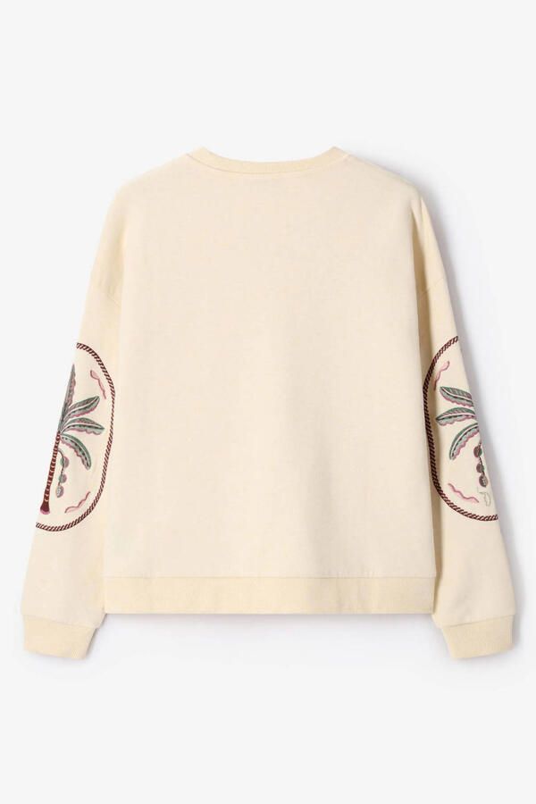 Sissy-Boy sweater lichtgeel broderie - Foto 2