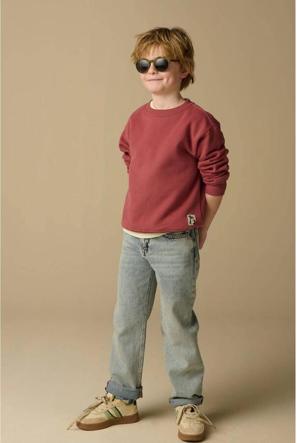 Sissy-Boy sweater met backprint roodbruin - Foto 2