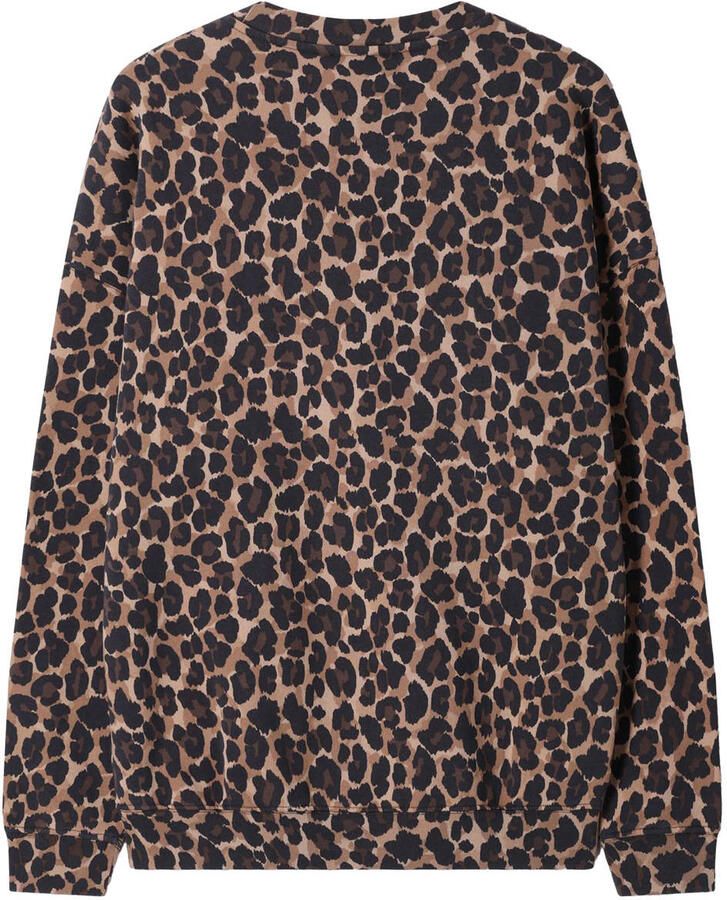 Sissy-Boy sweater met panterprint bruin - Foto 2