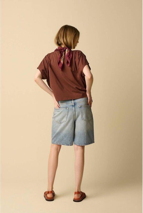 Sissy-Boy T-shirt donkerbruin - Foto 3