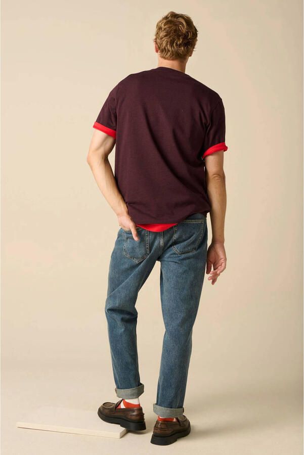 Sissy-Boy T-shirt donkerrood - Foto 2