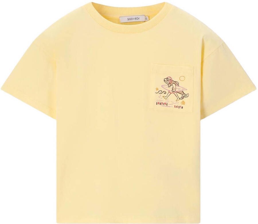 Sissy-Boy T-shirt geel