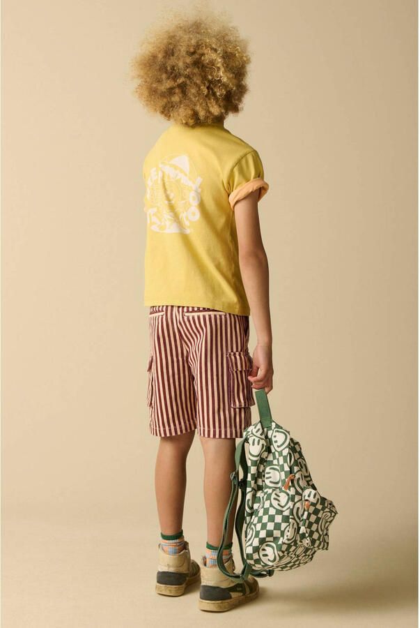 Sissy-Boy T-shirt met backprint geel - Foto 2