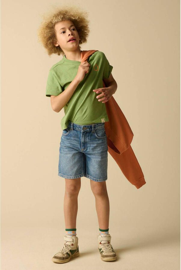Sissy-Boy T-shirt met backprint groen