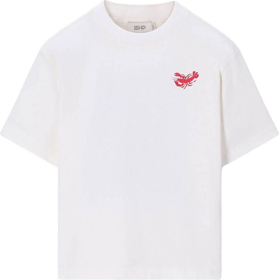 Sissy-Boy T-shirt met backprint wit