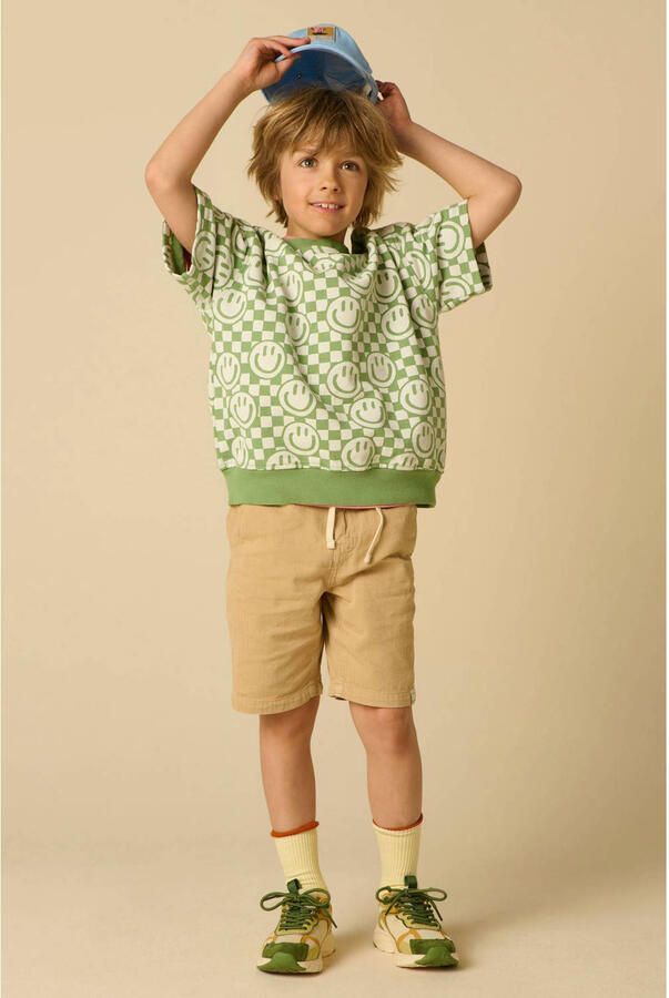 Sissy-Boy T-shirt met print groen