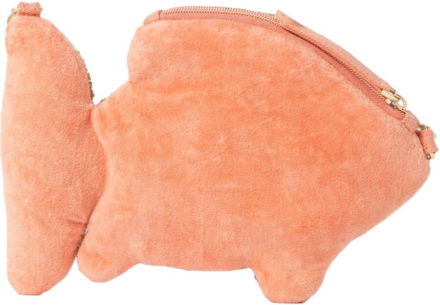 Sissy-Boy tas met kraaltjes donker oranje - Foto 2