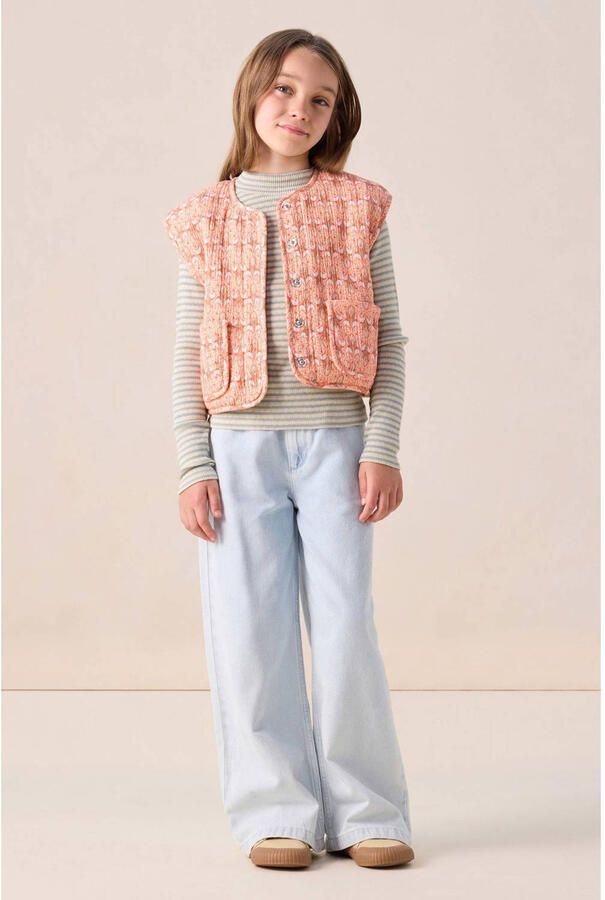 Sissy-Boy wide leg jeans light blue denim