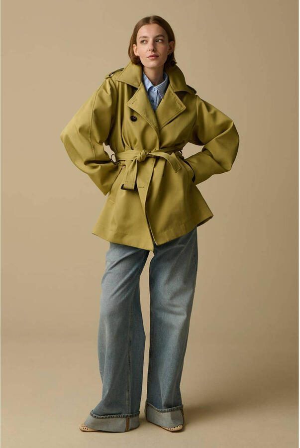 Sissy-Boy trenchcoat lichtgroen - Foto 2