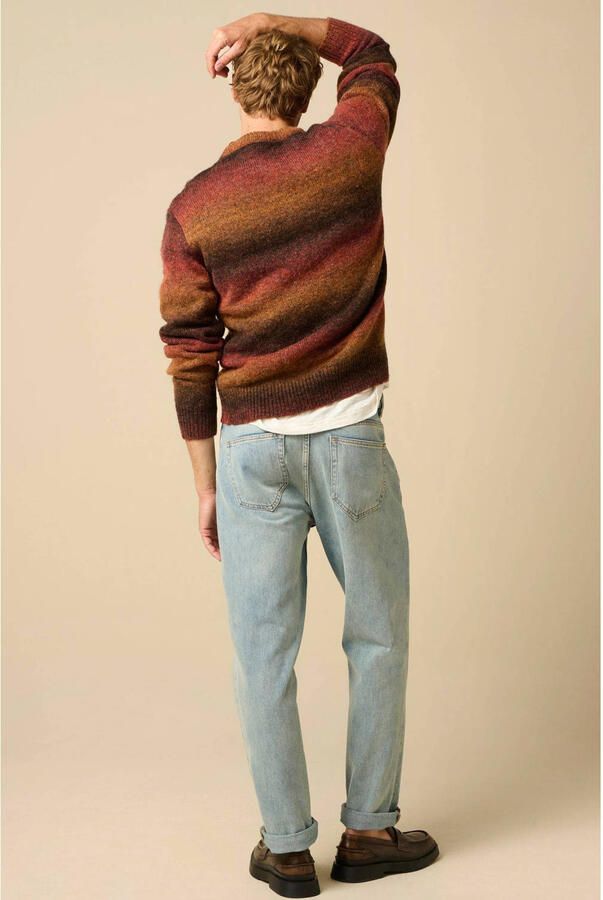 Sissy-Boy vest met wol donkerrood
