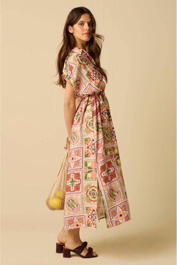 Sissy-Boy viscose blousejurk met print meerkleurig - Foto 3