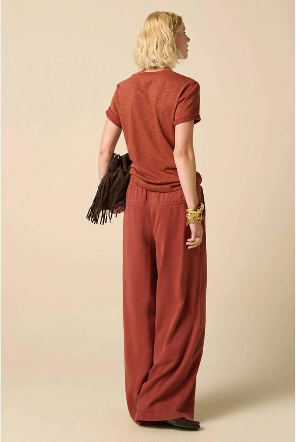 Sissy-Boy wide leg broek donkerrood - Foto 2