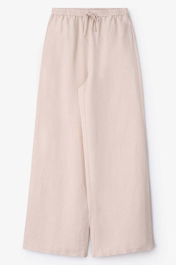 Sissy-Boy wide leg broek lichtroze - Foto 2