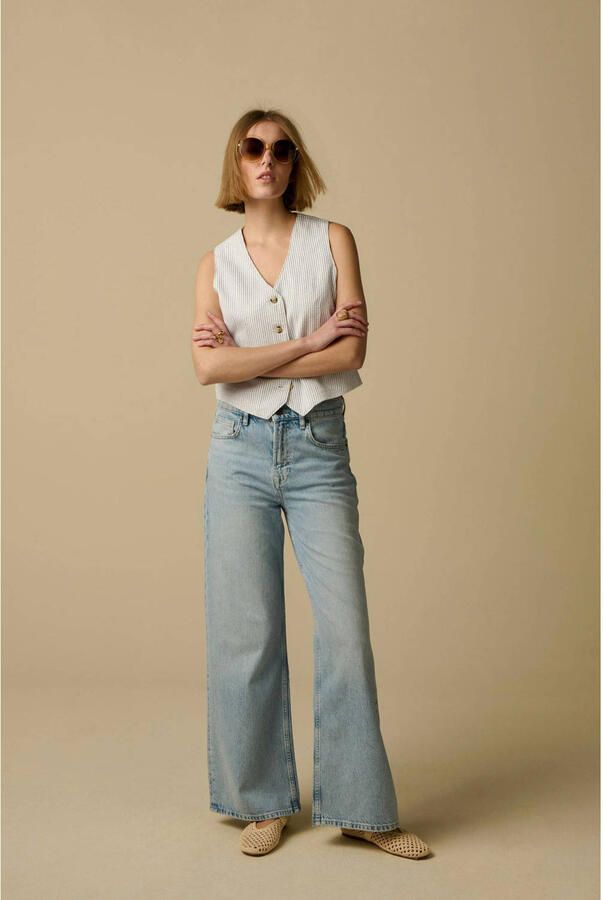 Sissy-Boy wide leg jeans light blue denim - Foto 2
