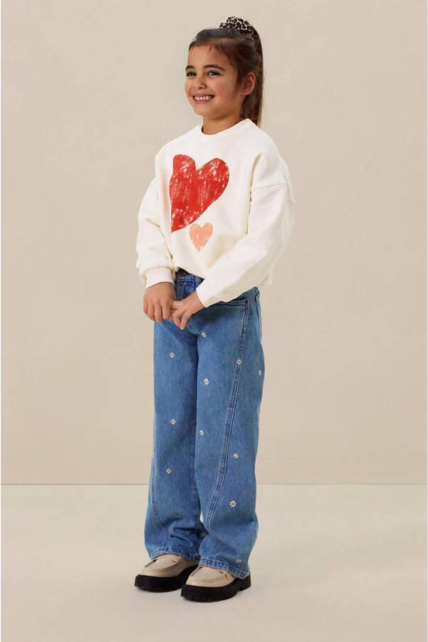 Sissy-Boy wide leg jeans medium blue denim