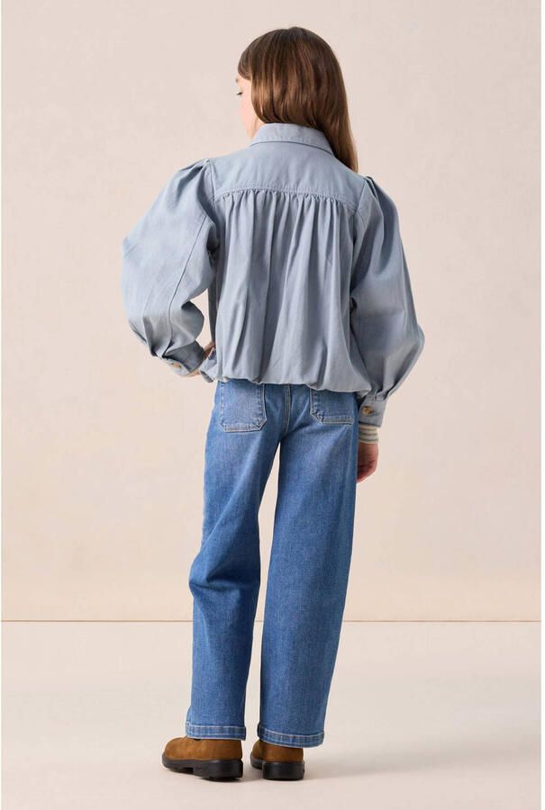 Sissy-Boy wide leg jeans medium blue denim - Foto 2