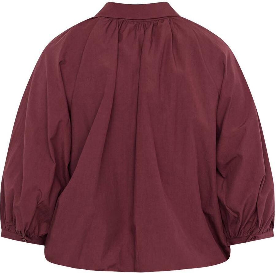 SisterS Point blouse donkerrood - Foto 2